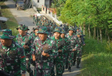 Kodim 0408 Gelar Latihan Hanmars 5 KM,  Jaga Fisik dan Jiwa Korsa Prajurit