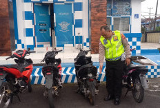 Satlantas Polres Rejang Lebong Razia Knalpot Brong