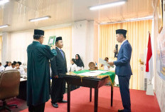  Bupati Fikri Lantik Direktur Perumdam TBK, Begini Pesannya