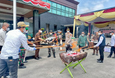  Kejari Rejang Lebong Musnahkan Barang Bukti 88 Perkara   