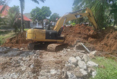 Jalan Pancur Mas Tutup Total, Pengendara Diminta Gunakan Jalur Alternatif