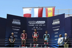 Kiandra Ramadhipa Juara Moto3 Junior di Portugal, Indonesia Raya Berkumandang di Estoril