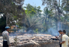 Rumah Warga di Desa Fajar Baru Ludes Terbakar, Kerugian Capai Rp 70 Juta