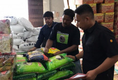 Unit Tipiter Polres Lebong Turun ke Pasar, Pastikan Stok Beras Aman