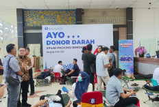 Tingkatkan Kepedulian Sosial, Bank Indonesia Bengkulu Gelar Aksi Donor Darah