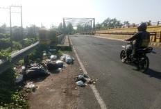  Sampah Berserakan di Tepi Jalan Lintas Benteng, Ini Penyebabnya
