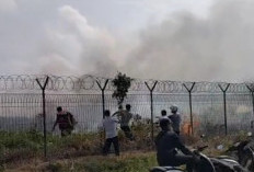  Lahan Bandara Mukomuko Terbakar