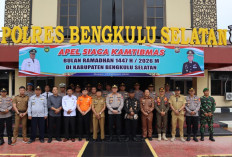 Apel Siaga Ramadhan Digelar, Negara Pastikan Rasa Aman Hadir di Bengkulu Selatan