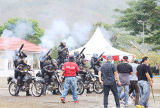 Polres Lebong Gelar Simulasi Sispam Kota, Ini Tujuannya