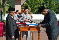 6 Pejabat Hasil JPTP Dilantik di Makam Pahlawan, Wabup Tekankan Pemerintahan Bersih, Ini Daftarnya