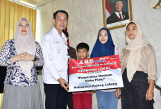 22 Anak Yatim Piatu   di Rejang Lebong Terima Bantuan Kemensos, Segini Jumlahnya