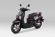 Honda Scoopy Edisi Terbatas Kuromi Hadir di Bengkulu, Tampil Unik dan Beda dari yang Lain