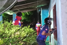 Kebakaran Saat Dini Hari, Satu Rumah di Karang Anyar 1 Ludes Dilalap Api