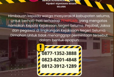 Marak Oknum Catut Nama Pejabat Kejari Seluma, Masyarakat Diminta Waspada