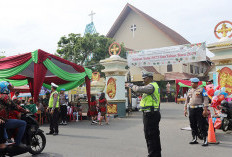 Kapolda Pantau   Perayaan Natal