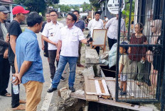 Proyek Drainase 150 Meter di Pasar Ampera Terganggu Bangunan Warga, Kadis PUPR Cek ke Lapangan