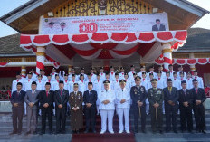 HUT ke-80 RI Berlangsung Sukses, Pengibaran Bendera Lancar, Ini Harapan Bupati Bengkulu Selatan