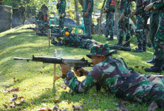 Kodim 0408/BS Asah   Kesiapsiagaan Tempur, Gelar Latihan Menembak Triwulan II 2025