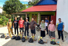 Pemdes Karya Mulya Gunakan Pos Darurat   DD 2026 untuk Bantu Korban Banjir