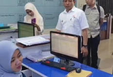 Wali Kota Bengkulu Sidak Dukcapil Usai Lebaran, Pastikan Layanan Tetap Optimal