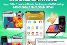 Kejar Poin M-Banking Bank Bengkulu, Raih Hadiah Mesin Cuci hingga TV LED