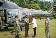 Menhan Tinjau Pembangunan Batalyon TP 891/MS, Jadi Momentum Perkenalkan Potensi Daerah