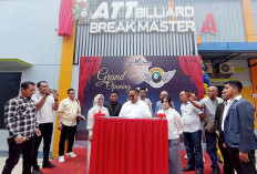 ATT Billiard Siap Gelar Turnamen, Diresmikan Pj Walikota, Ini Pesannya