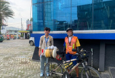 Kayuhan Hebat Sang Pejuang Tua, Bersepeda Sejauh Ribuan Kilometer Demi Healing dan Nazar Hidup