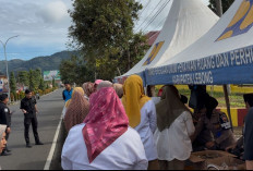 Gerakan Pangan Murah Polres Lebong Diserbu Masyarakat, Tempo 3 Jam Habis Terjual