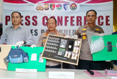 Sebulan, Polres Bengkulu Utara Ringkus 4 Pelaku Narkoba dan Gagalkan Peredaran 16 Gram Sabu