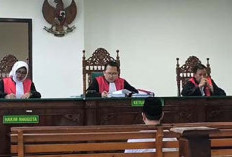 Mantan KCP Bank Bengkulu Divonis 7 Tahun, Begini Sikap Terdakwa