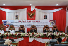 Menuju Bengkulu Utara Maju, Hebat dan Bahagia, DPRD BU Gelar Paripurna Sertijab Bupati dan Wabup