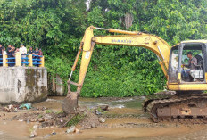 Bupati dan Wabup Bengkulu Selatan Turun Langsung Normalisasi Bendungan Selepah