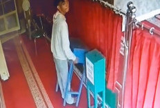  Pencurian Kotak Amal Meresahkan, Beraksi di Masjid Ini