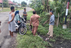 Kades Tanggo Raso Harapkan Bantuan Alat Berat, Pembersihan Siring Terkendala Aturan