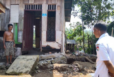 Longsor di Desa Pondok Panjang, 14 Rumah Terancam, Pemkab Mukomuko Tetapkan  Status Tanggap Darurat