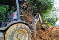 Longsor Putus Jalan Nasional, Puluhan Rumah Terendam