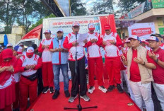Doa Akbar dan Jalan Sehat Merah Putih Gubernur Bengkulu Bersama Ribuan Warga Meriah dan  Khidmat