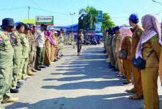 Satpol PP Apel Pagi di Pasar, Perketat Pengawasan PKL Liar