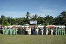 Kodim 0408/BS Gelar Upacara HUT ke-80 TNI, Jadikan TNI Prima, TNI Rakyat, Indonesia Maju
