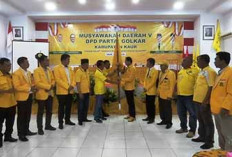Gusril Pausi Pertahankan Posisi Puncak di Golkar Kaur: Kader Solid, Terpilih Aklamasi