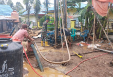 Satgas TMMD Ke-124 Kodim 0408/BS  Lanjutkan Pengeboran Sumur Bor