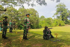 Latihan Menembak Kodim 0408 BS, Berlangsung Ketat dan Terukur