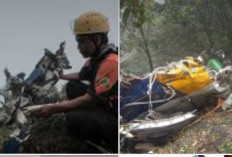 Satu per Satu Terungkap, Mesin Pesawat, Laptop Hingga Handphone Pilot Ditemukan Tim SAR