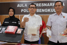 Kurir Edarkan Sabu Senilai Rp 1 Miliar, Ihi Penjelasan Plh Kasubdit III Dit Res Narkoba Polda Bengkulu 