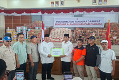 Salurkan Bantuan Rp 130 Juta, Pemkab BS Peduli Bencana Sumatera Barat