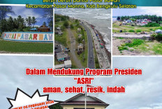Aksi Bersih Pantai Bersama Kapolres Bengkulu Selatan di Pasar Bawah