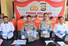 Lurah di Bengkulu Ditangkap Saat Hisap Sabu, Ini Dia Barang Bukti yang Berhasil Diamankan Polisi