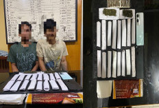 Penjual dan 18 Paket Ganja Diamankan, Ditangkap Oleh  Tim Opsnal Sat Res Narkoba Polresta Bengkulu 