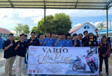 'Serbu' SMA 2 Bengkulu, Honda Vario EduRide ST Ajak Pelajar #Cari\_Aman dan Peduli Lingkungan